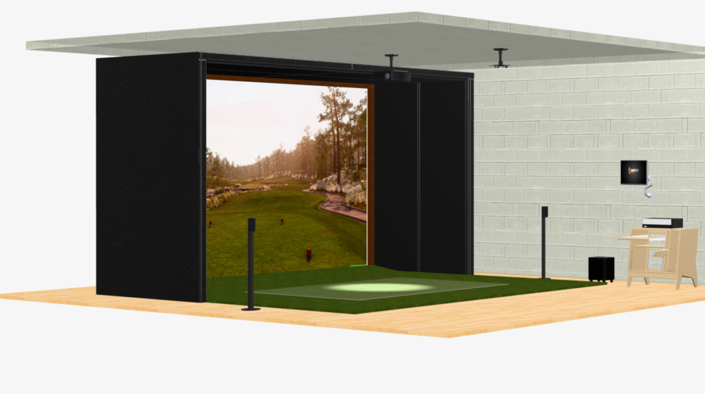 Standard Kabinenvariante für Golfsimulator