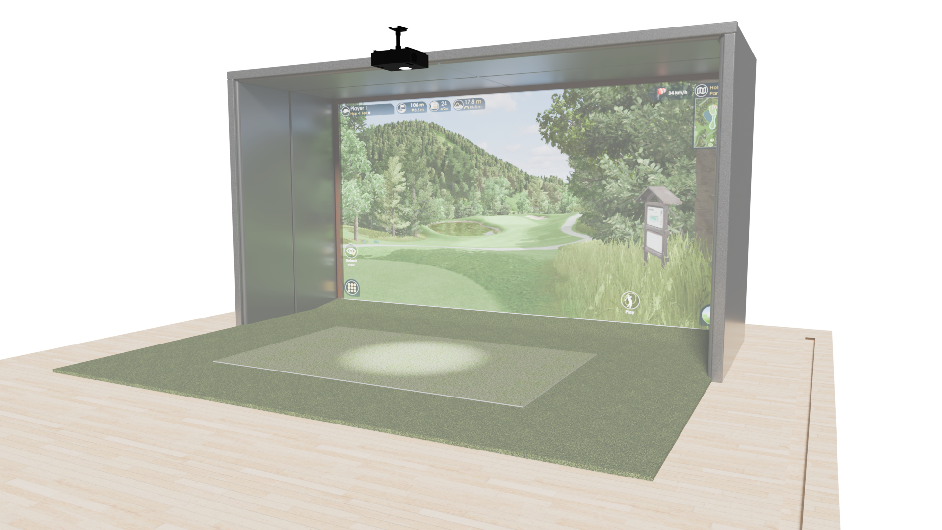 Darstellung IVEE Launchmonitor